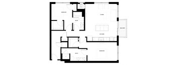 Westley on Broadway B5 Floor Plan