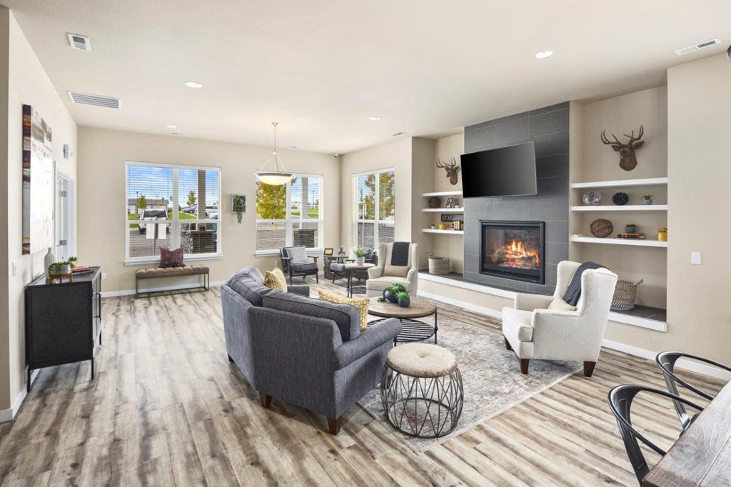 Woodland Meadows Clubhouse Lounge