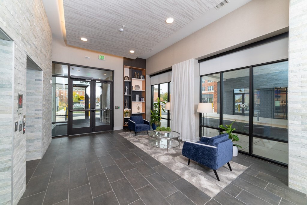 Zen Apartments Lobby and Elevators