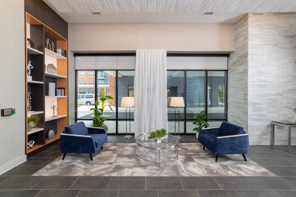 Zen Apartments Lobby with Seating