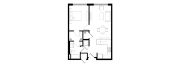 Zen Apartments Amethyst Floor Plan