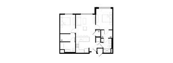 Zen Apartments Blue Lace Agate Floor Plan