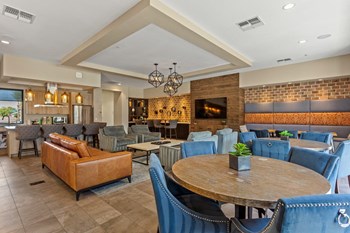 Zinc Apartments Interior Clubhouse and Seating - Photo Gallery 5