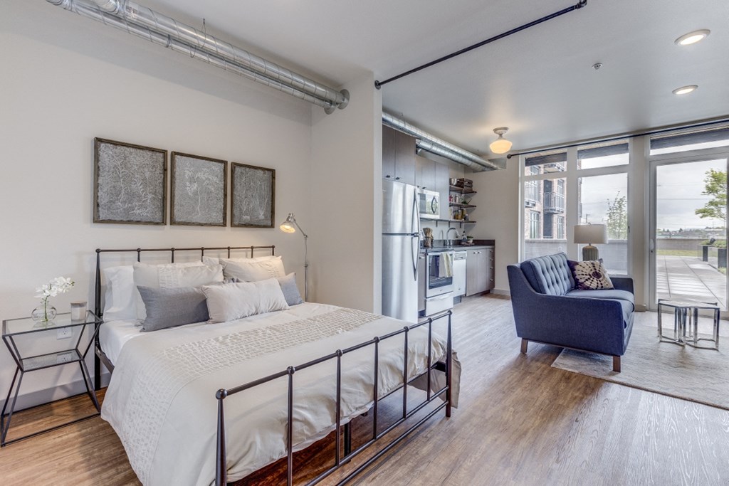 Goat Blocks Apartments Studio Bed with Living Room