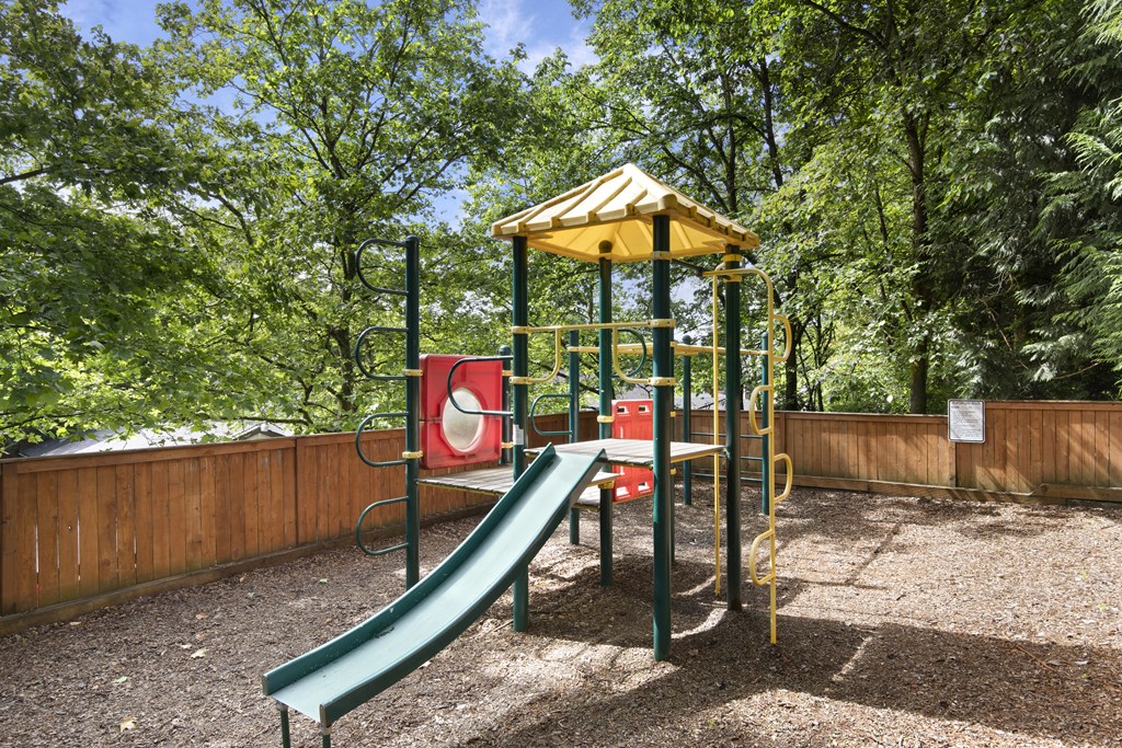 Yarrowood Highlands playground Yarrowood Highlands playground with slide