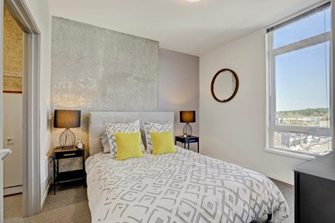 Sparc Apartments Model Bedroom