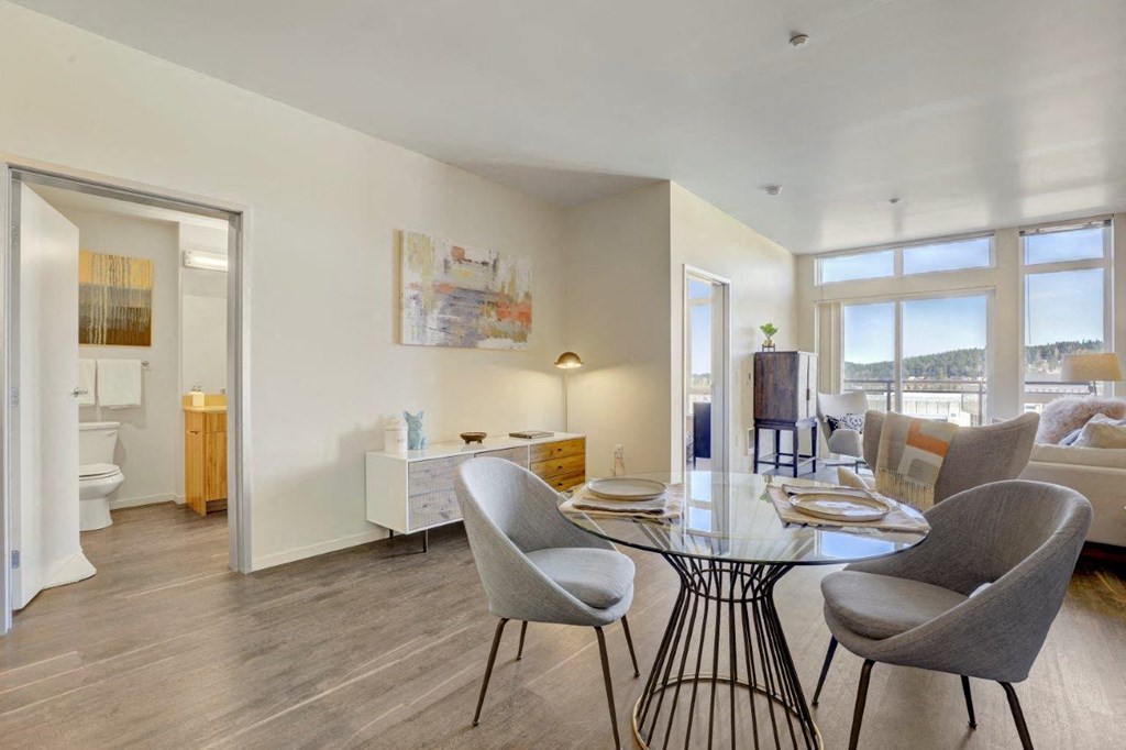 Sparc Apartments Model Dining Room Sparc Apartments Model Dining Room