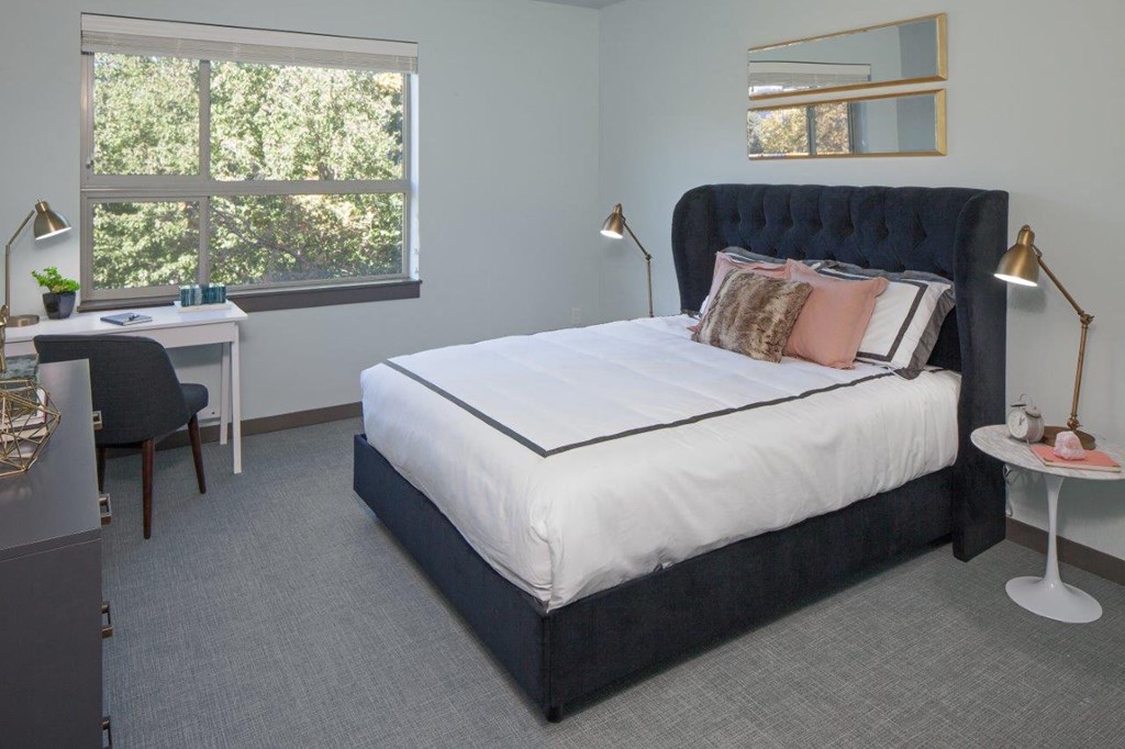 Boathouse Apartments Model Bedroom