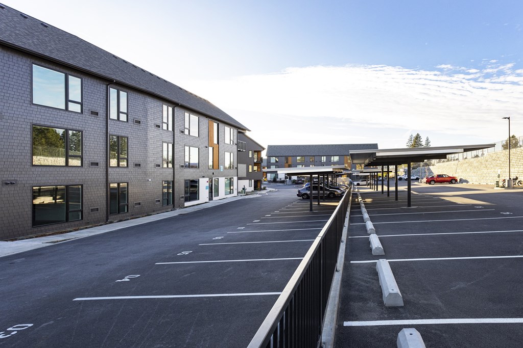 Bo Apartments parking lot
