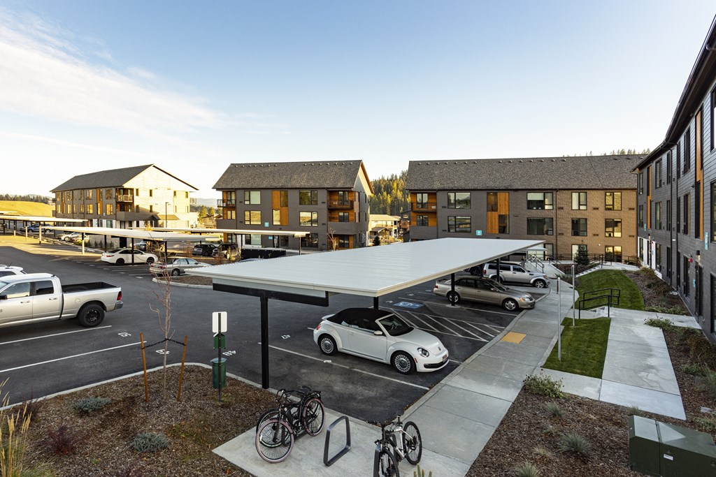 Bo Apartments covered parking