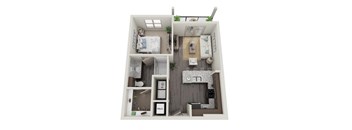 Cromwell at Plum Creek Apartments A1 Floor Plan