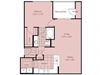 Verandas at City View San Jose One Bedroom One Bathroom Floor Plan Verandas at City View San Jose One Bedroom One Bathroom Floor Plan