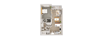 Lenox Bayside 3D Floor Plan A4 ALT