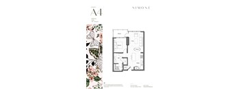 floor plan of the third level of a 4 bedroom apartment