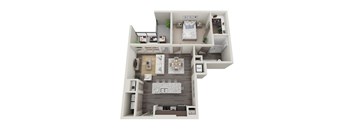 Cromwell at Plum Creek Apartments A5 Floor Plan