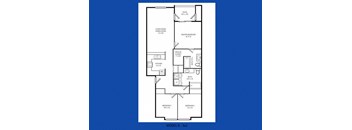 Keyway Apartments in Port Orchard, Washington Three Bedroom Floor Plan