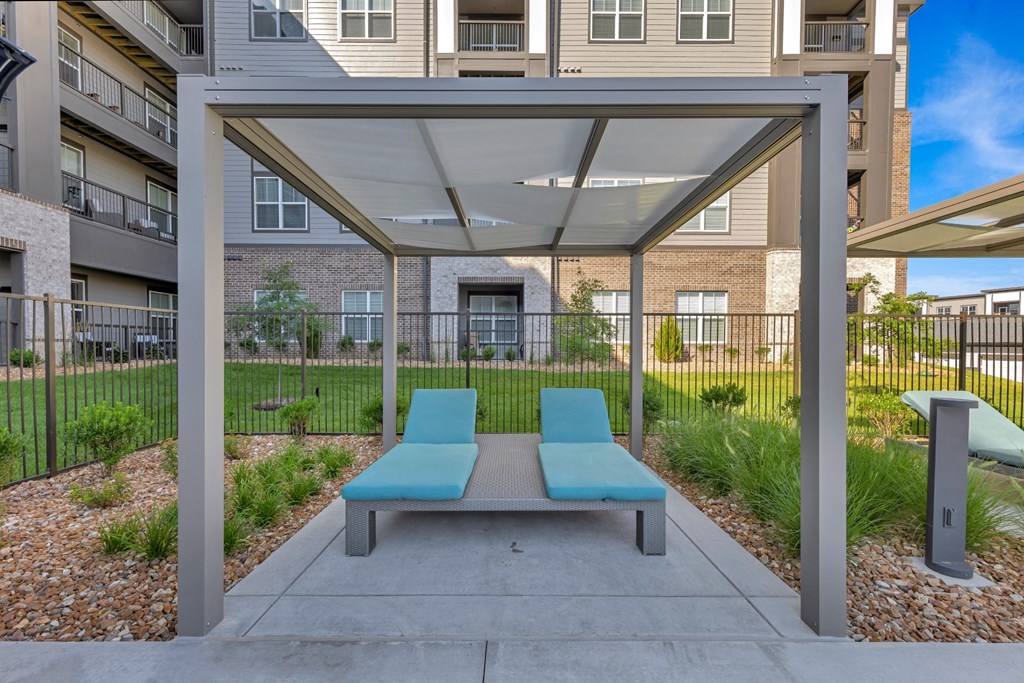 Avenue64 Luxury Apartments in O'Fallon, Missouri Poolside Cabanas