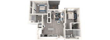 Park on First B1 3D floor plan