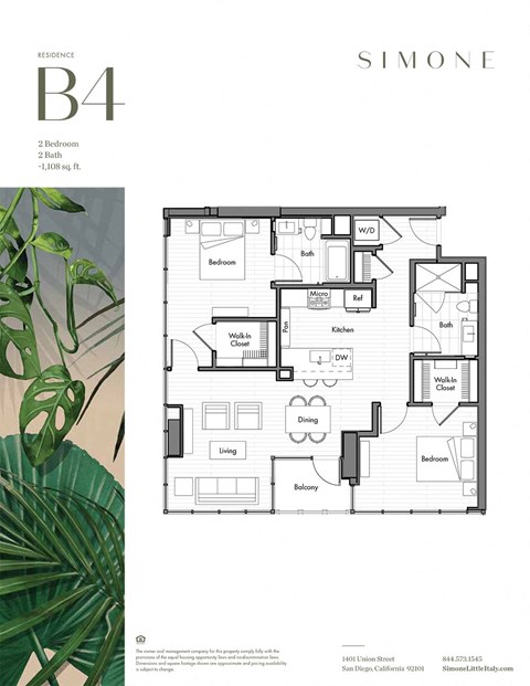 floor plan b4 | the mansions on the park