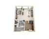 Waterscape at Juanita Village Apartments E1G Floor Plan Waterscape at Juanita Village Apartments E1G Floor Plan