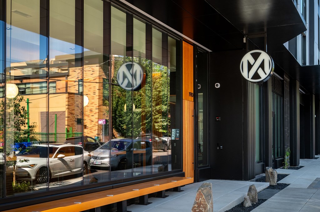 MERX Slabtown entrance in Northwest Portland, Oregon.