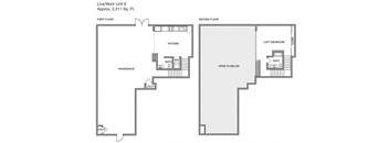 Ely on Fremont Apartments L9 Floor Plan