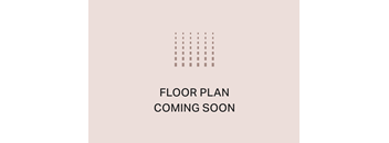 A placeholder image indicating that a floor plan is coming soon.