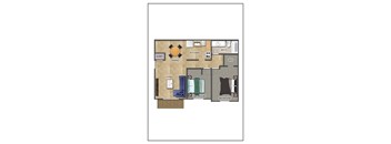 Two Bedroom One Bath