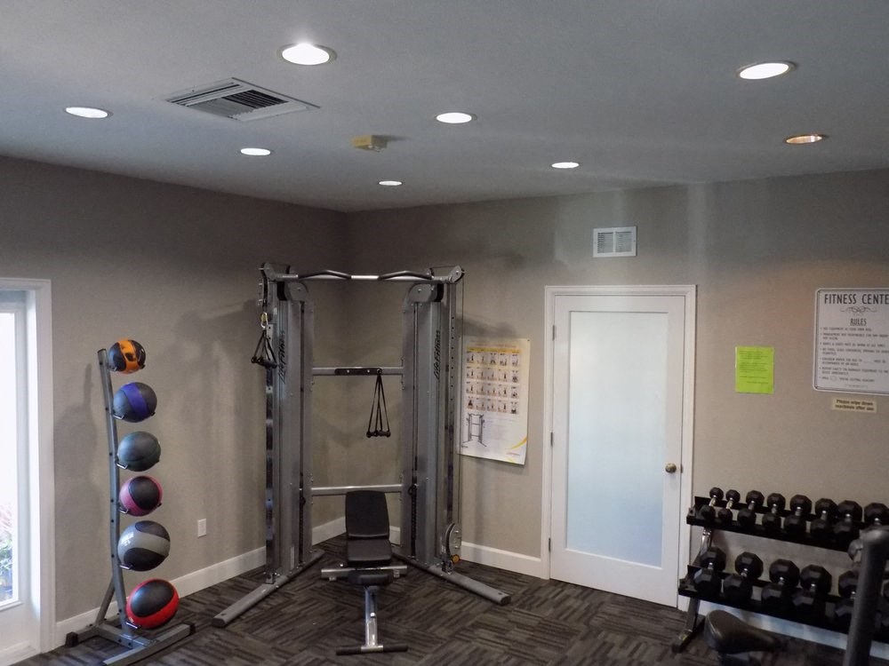 Quail Village Apartments Fitness Center Weights and Machines