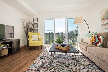 Junction Flats & Landing Apartments Model Living Room