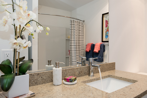 Junction Flats & Landing Apartments Model Bathroom