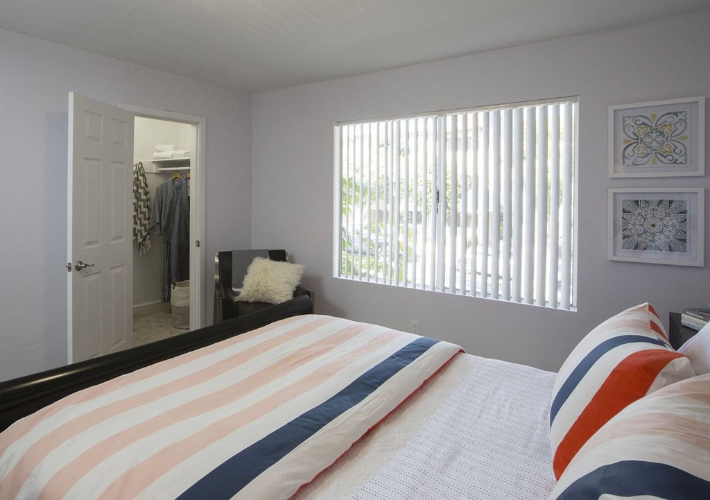 Marine View Apartments Model Bedroom