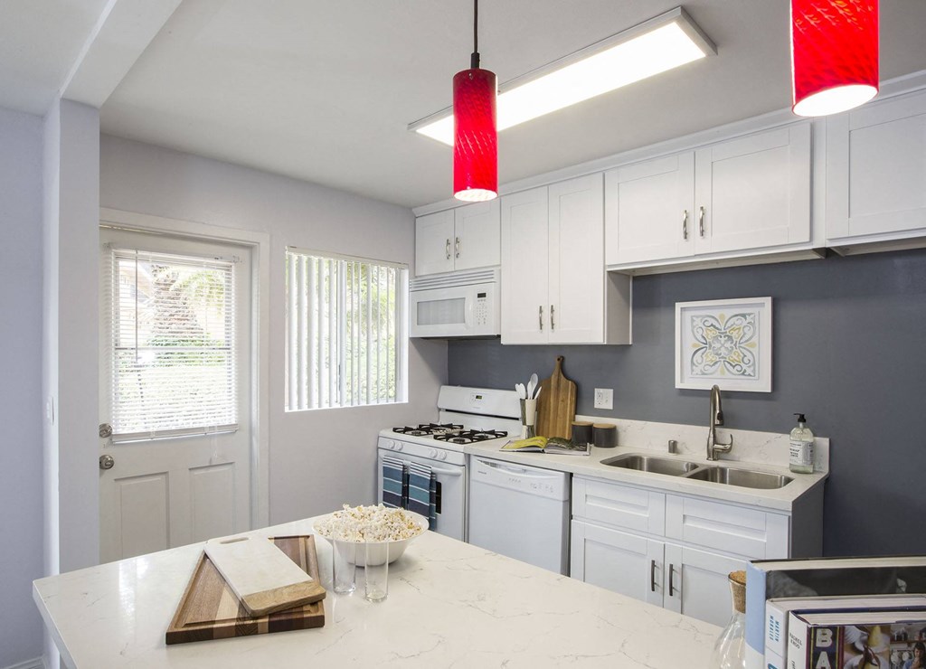 Marine View Apartments Model Kitchen