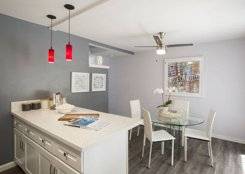 Marine View Apartments Model Kitchen