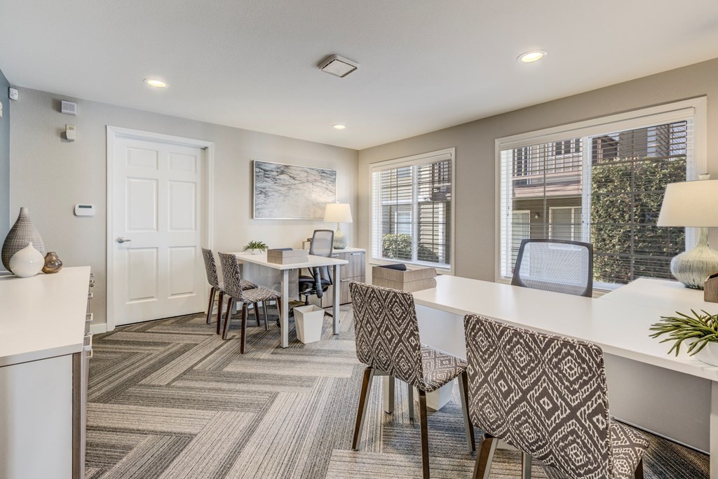 Mirabella Apartments in Everett, Washington Clubhouse Office