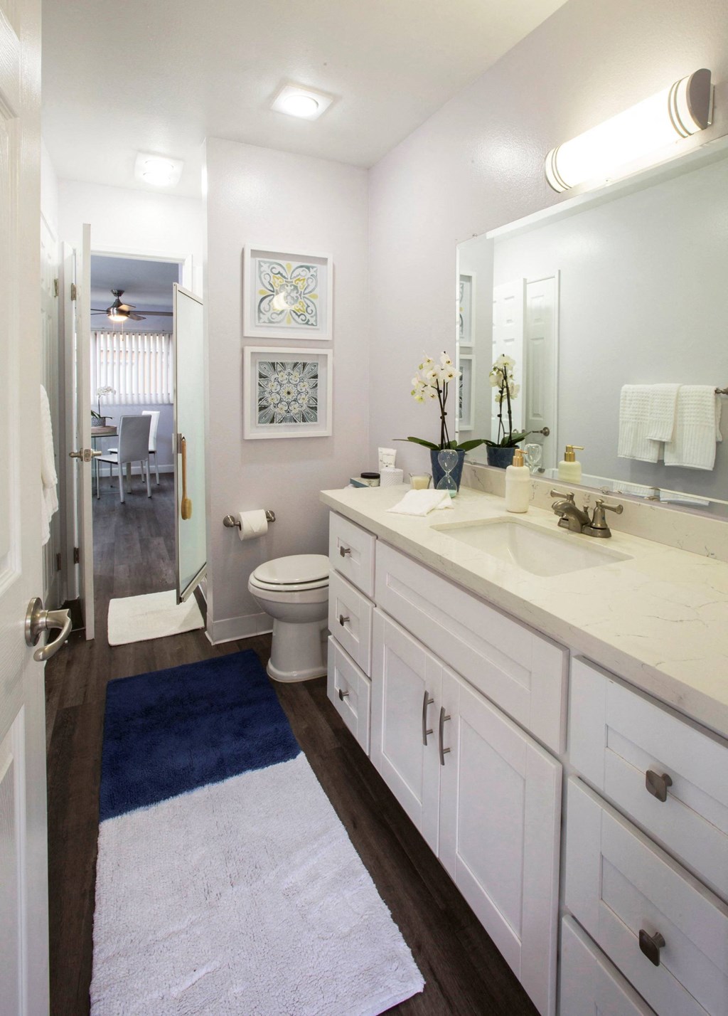 Ocean Breeze Villas Model Bathroom