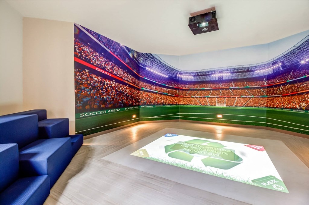 Brackett interactive gaming center