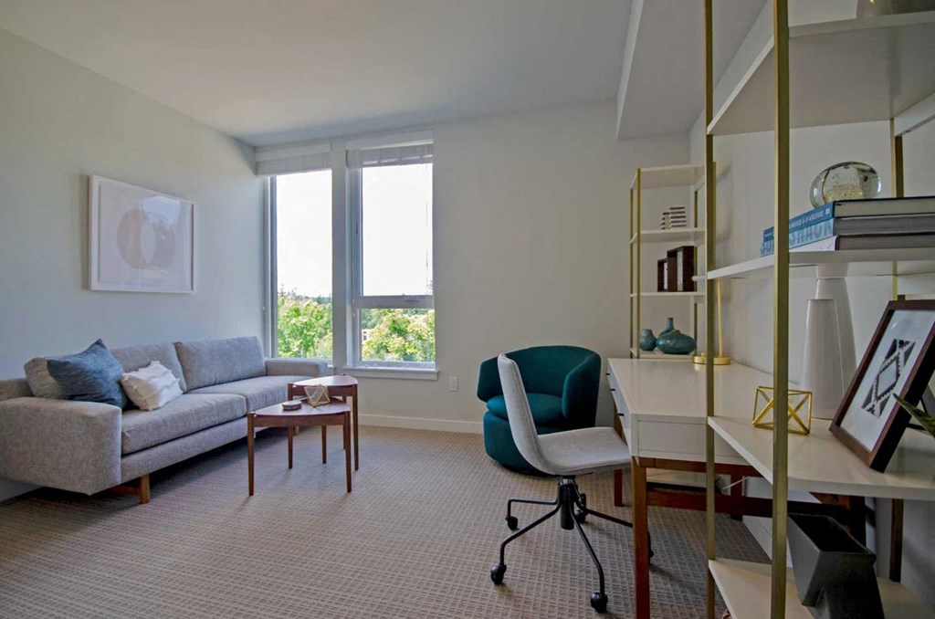 Blis Apartments Model Home Office