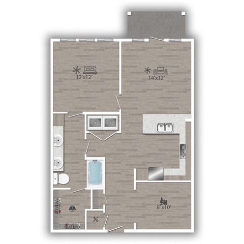 a1 floor plan studio apartments for rent ga