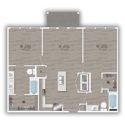 2901 Lady Bettye Drive Studio-2 Beds Apartment for Rent - Photo Gallery 33