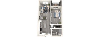 a 1 bedroom floor plan apartments for rent ga