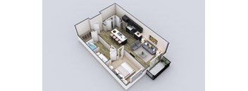 the floor plan