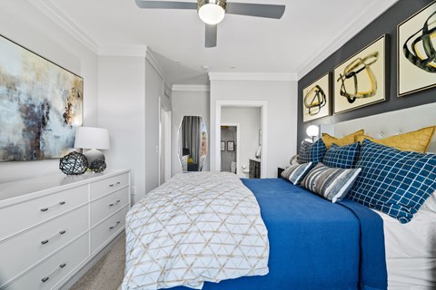 Axis at Watters Creek Apartments in Allen, Texas Model Bedroom
