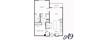 a blueprint of a floor plan of a house
