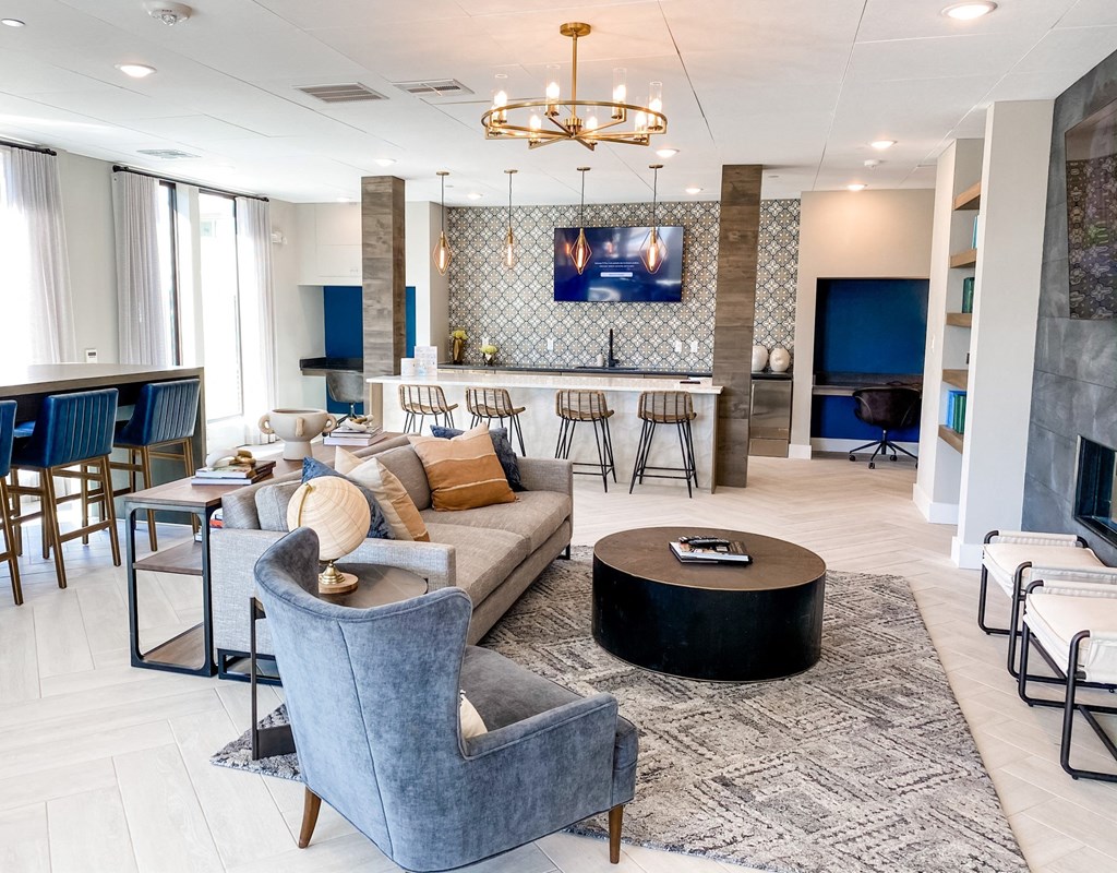 Presidio at River East Apartments Clubhouse