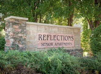 Reflections Senior Apartments Monument Sign