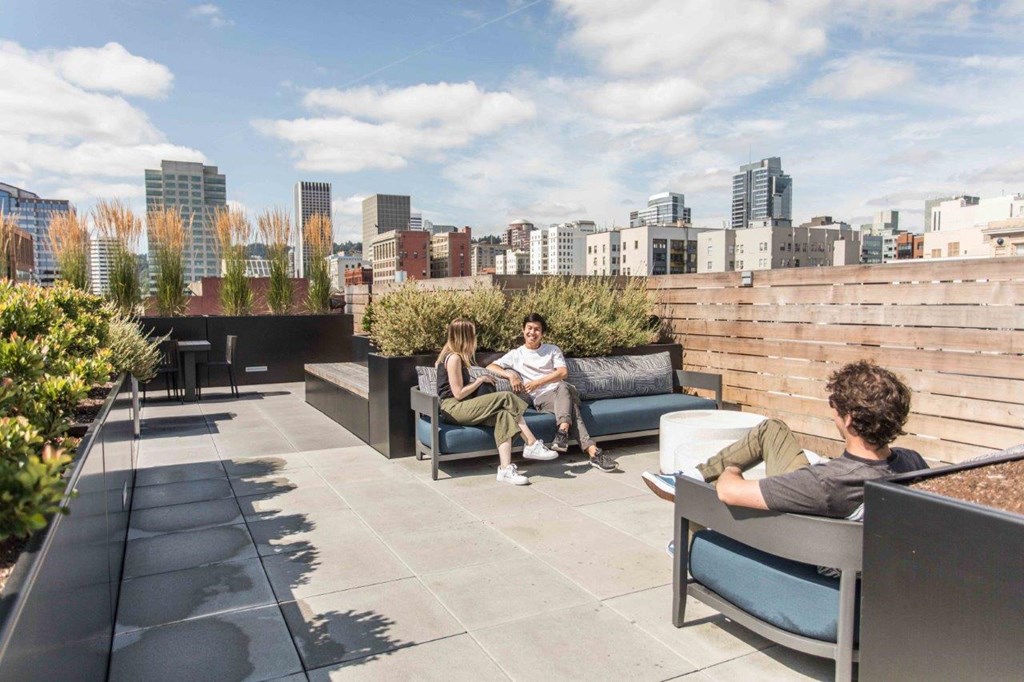 230 Ash Apartments Rooftop Courtyard