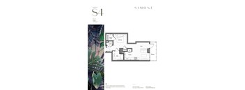 bedroom floor plan an in 2 bed 1 bath apartment