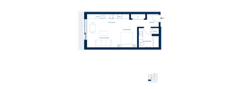 Shoresmith Apartments Studio G Floor Plan