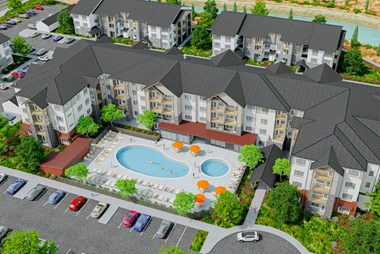 Solis at Petrosa Exterior and Pool Rendering